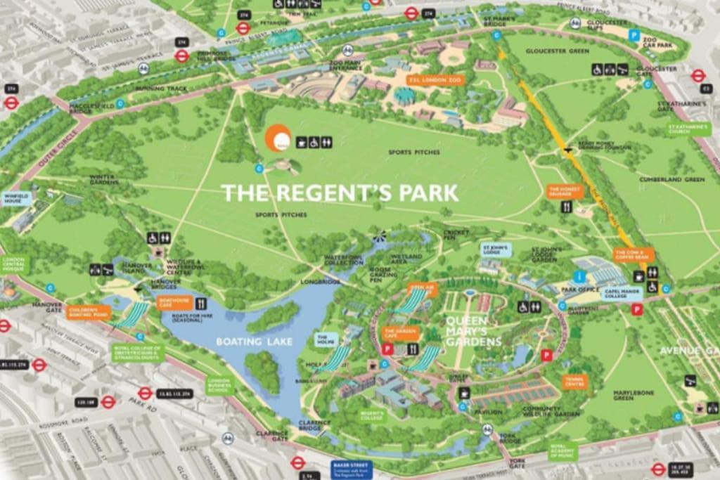 Comfy 1Br Flat V Close To Euston And Regent'S Park Londra Dış mekan fotoğraf